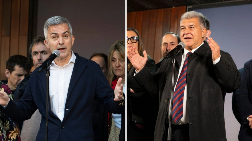 Victor Font y Joan Laporta serán los candidatos que concurran a los comicios electorales del Barcelona.