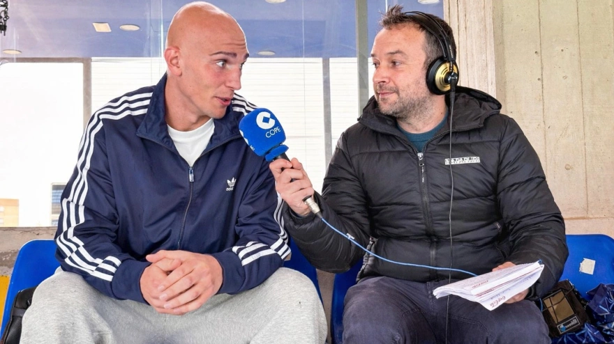 Javi Rentero, en Deportes COPE en Alicante.