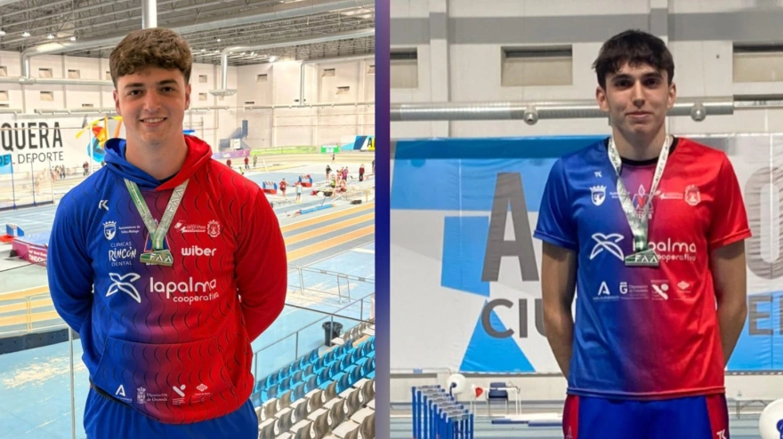 Tres medallas para el Atletismo Delsur La Palma en el Andaluz sub 20