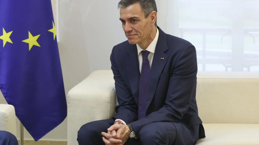 El presidente del Gobierno, Pedro Sánchez