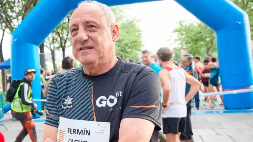 Imagen de archivo de Fermín Cacho en la Media Maratón de Carabanchel.