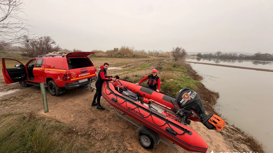 Operativo de búsqueda de Pablo Cebolla los Bomberos de la DPZ