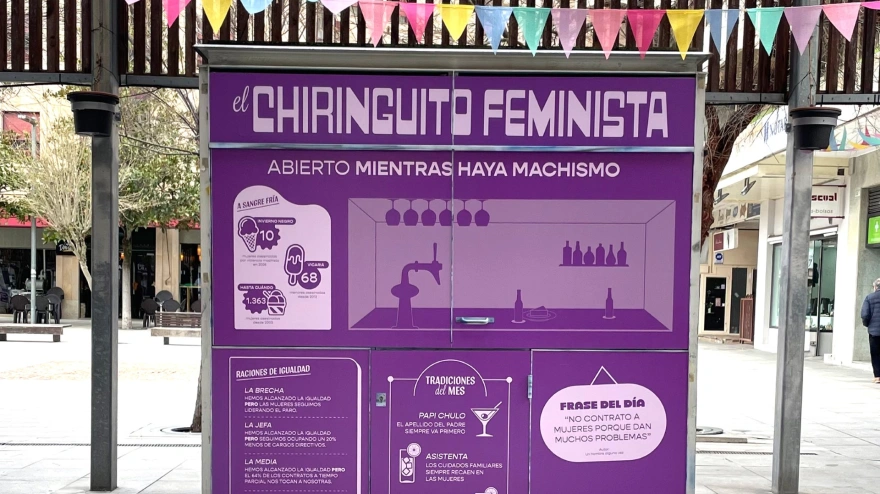 Chiringuito feminista en Zamora