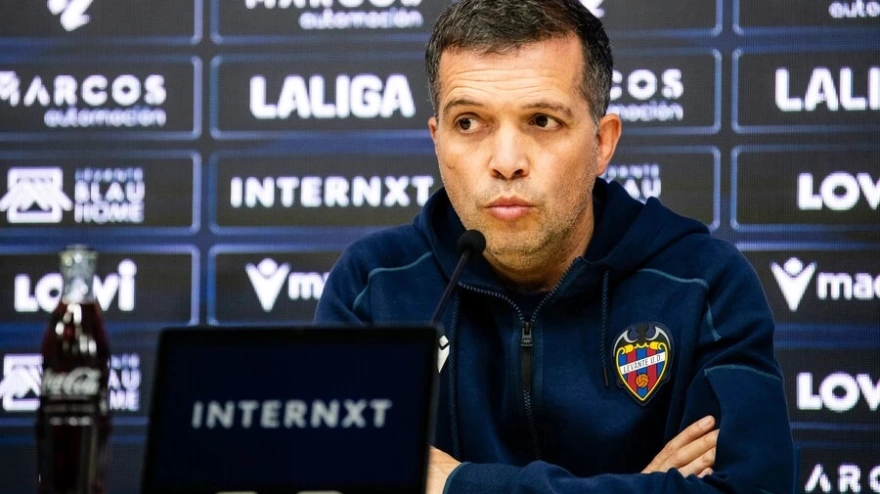 Castro, en la rueda de prensa previa al duelo ante el Girona