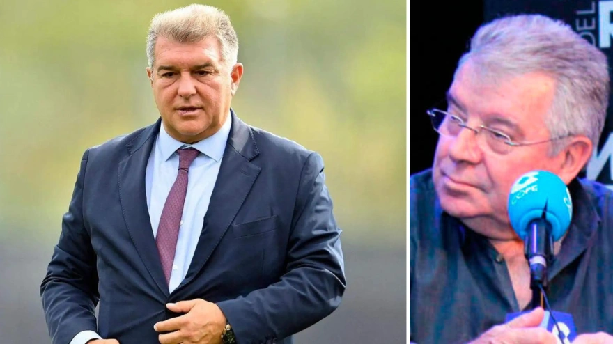 Minguella: "Laporta entró en el mundo del fútbol diciendo que no podía seguir Núñez tantos años, y ahora que él es presidente, está a punto de batir el récord de Núñez"