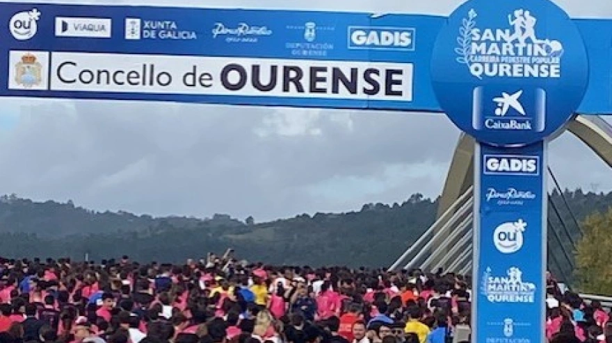 Carrera de San Martiño en Ourense