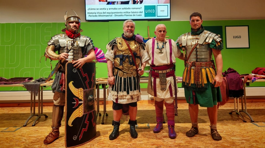 Vestimenta de los soldados romanos