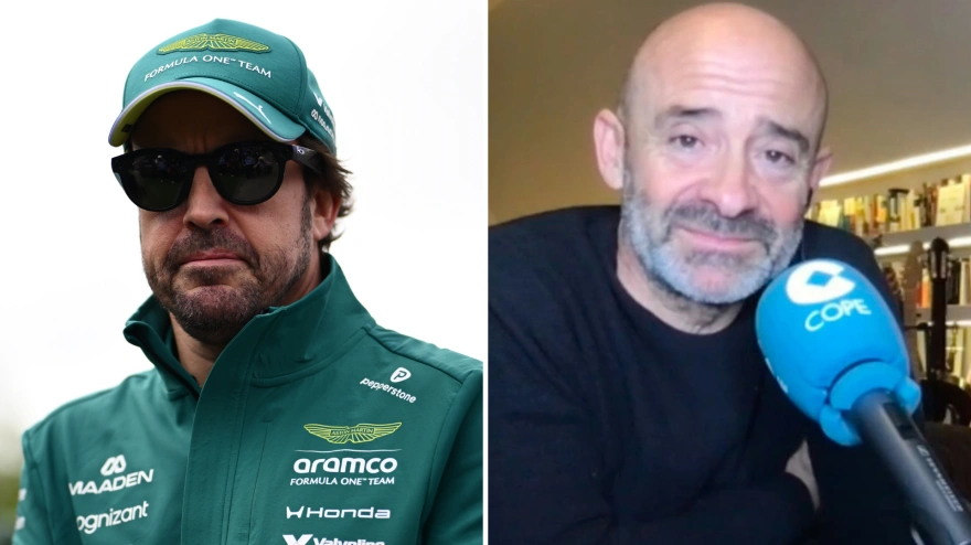 Fernando Alonso y Antonio Lobato