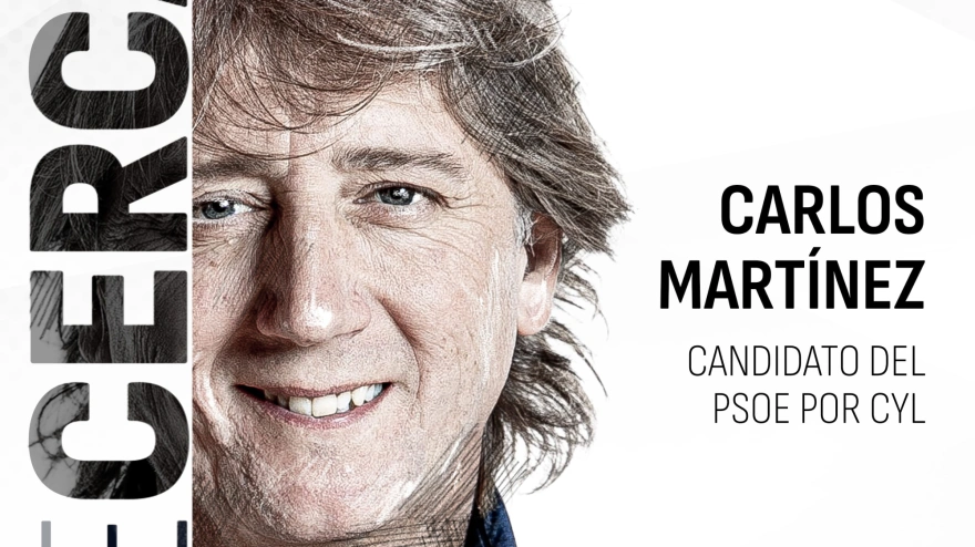 Carlos Martínez, candidato del PSOE a la presidencia de Castilla y León