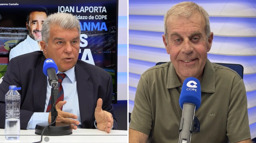 La pregunta que se hace Tomás Guasch al escuchar las palabras de Laporta en El Partidazo de COPE sobre el 'caso Negreira'
