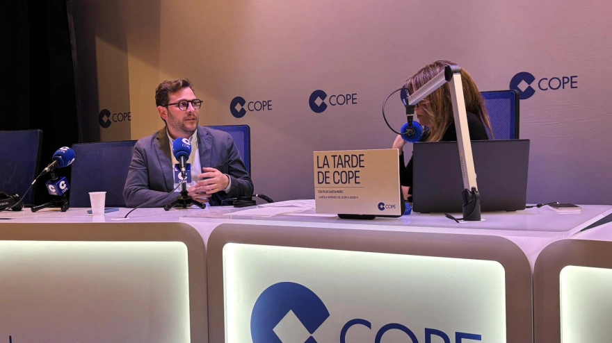 Víctor López, responsable del Patronato de Turismo y vicepresidente de la Diputación, en 'La Tarde'