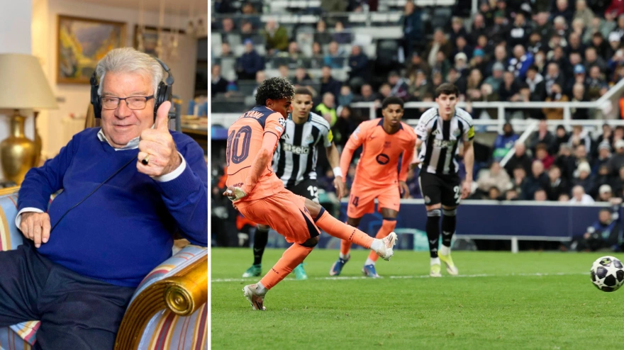 Josep María Minguella y el empate de Barcelona ante el Newcastle