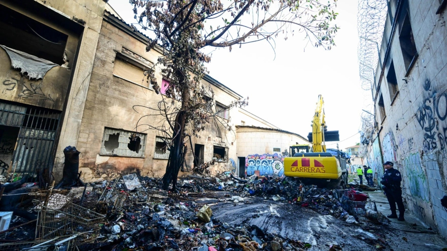 Limpieza en la cárcel de Palma
