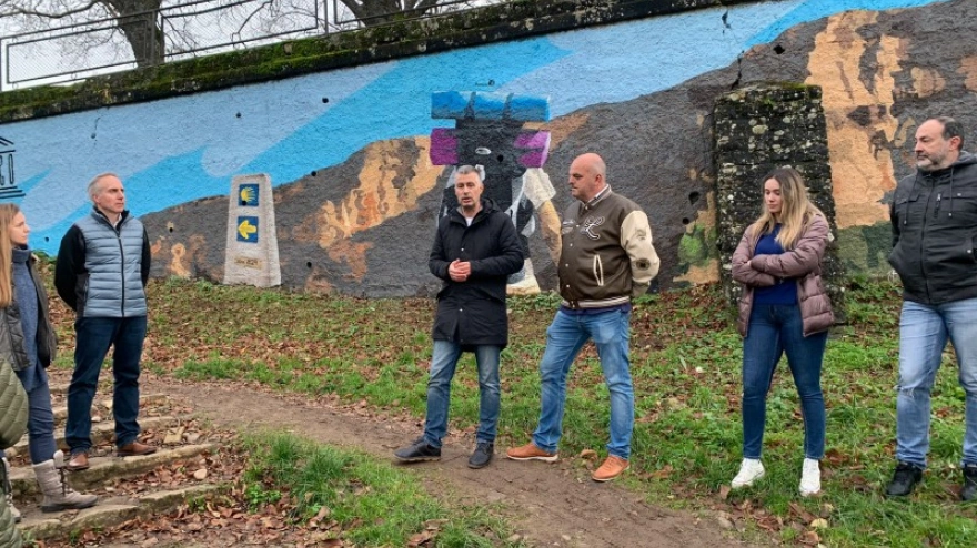 Mural Camino de Santiago
