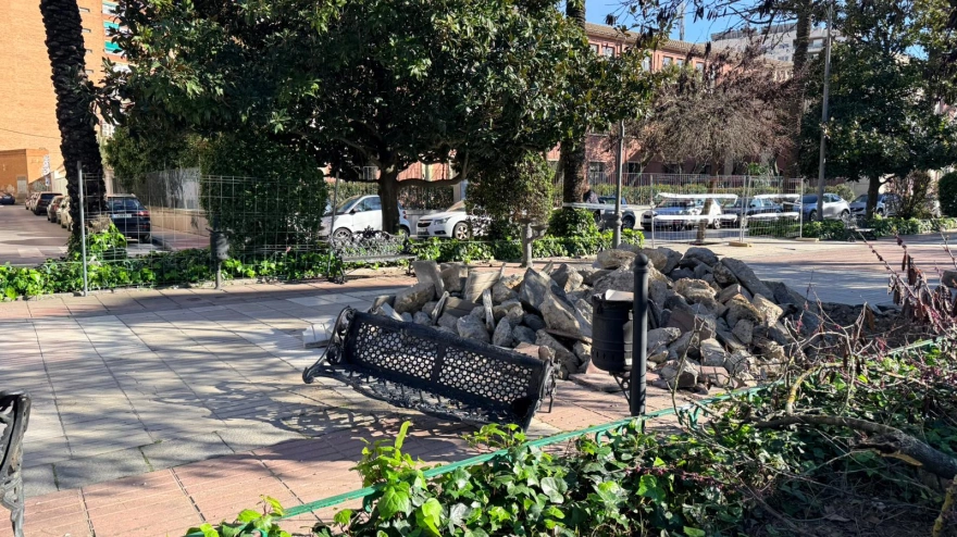 Obras en la avenida de Huelva