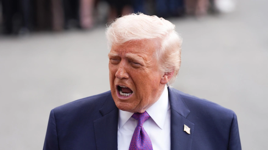 El presidente de Estados Unidos, Donald Trump