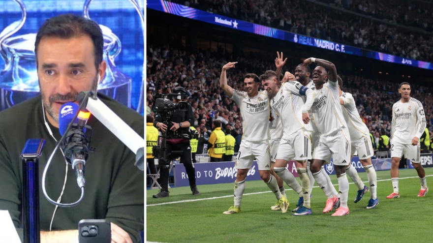 Juanma Castaño y la victoria del Real Madrid