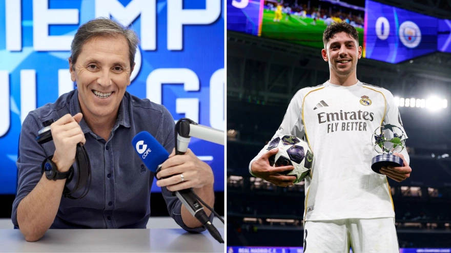 Paco González se ha rendido al grandísimo partido de Fede Valverde