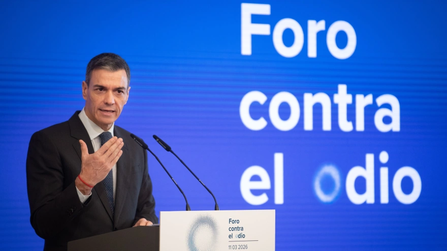El presidente del Gobierno, Pedro Sánchez