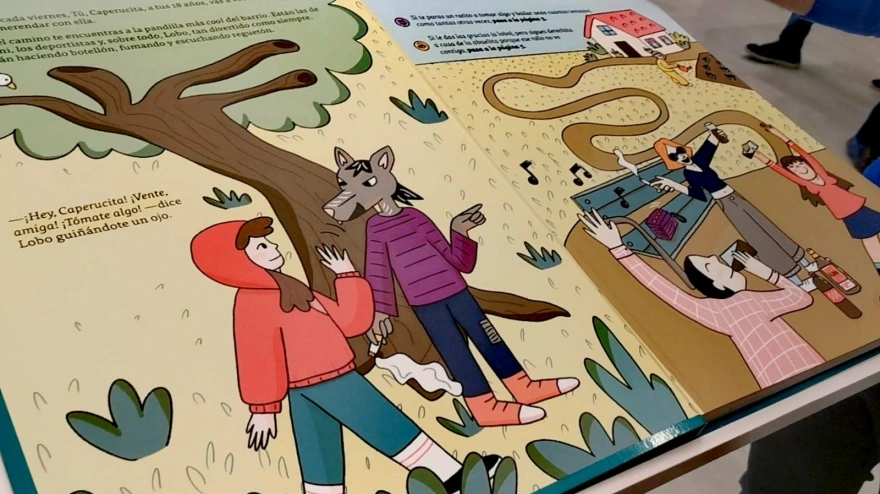 Una Caperucita Roja interactiva te enseña a elegir el mejor camino para cuidar tu corazón: