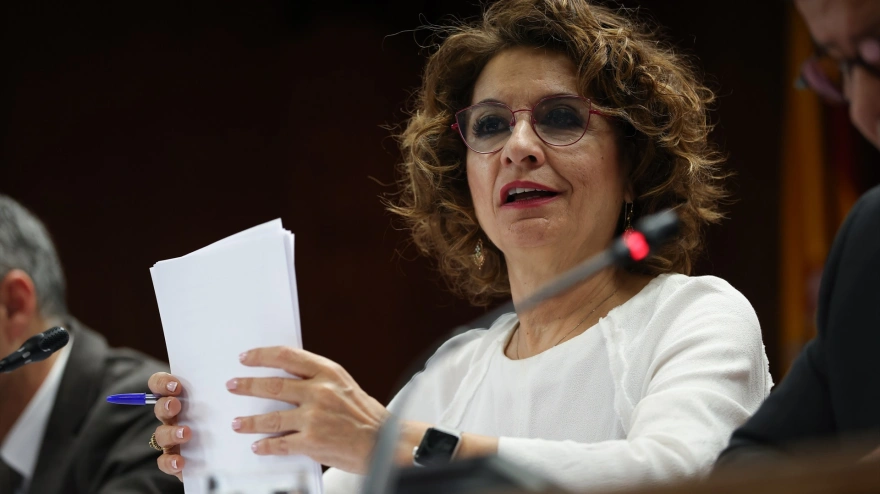 La vicepresidenta primera y ministra de Hacienda, María Jesús Montero