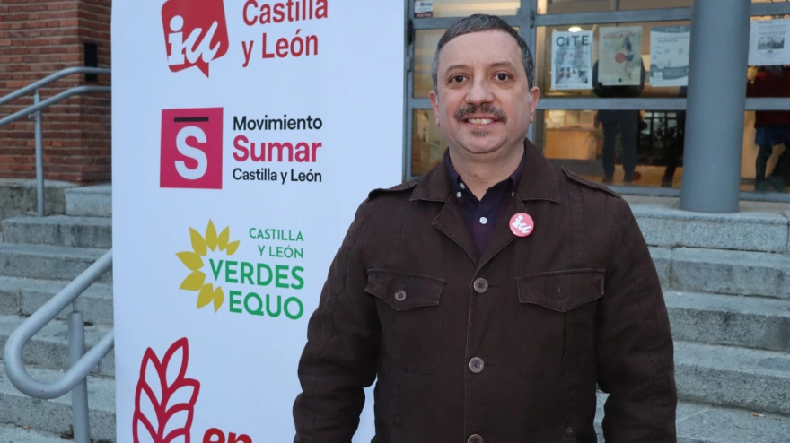Carlos Serrano, candidato de Izquierda Unida