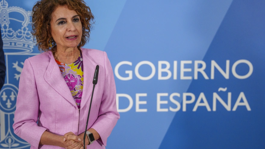 La vicepresidenta primera y ministra de Hacienda, María Jesús Montero