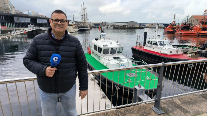 Juan Vilches, práctico del Puerto de Vigo