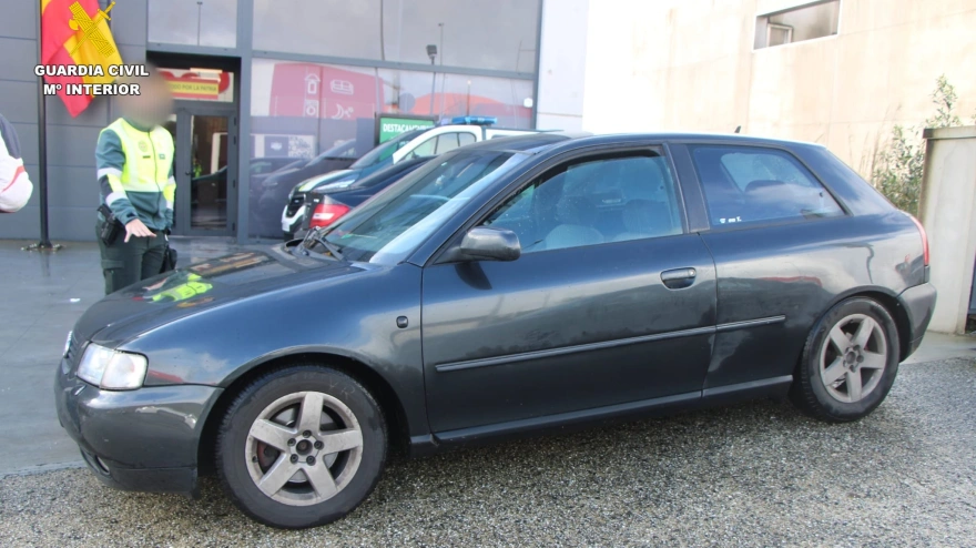 Imagen del vehículo involucrado en el grave atropello de O Pino