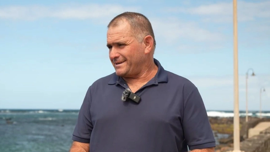 Juan Francisco, pescador Lanzarote en una entrevista concedida a María Pilar Dancausa en @elparocreavagospodcast
