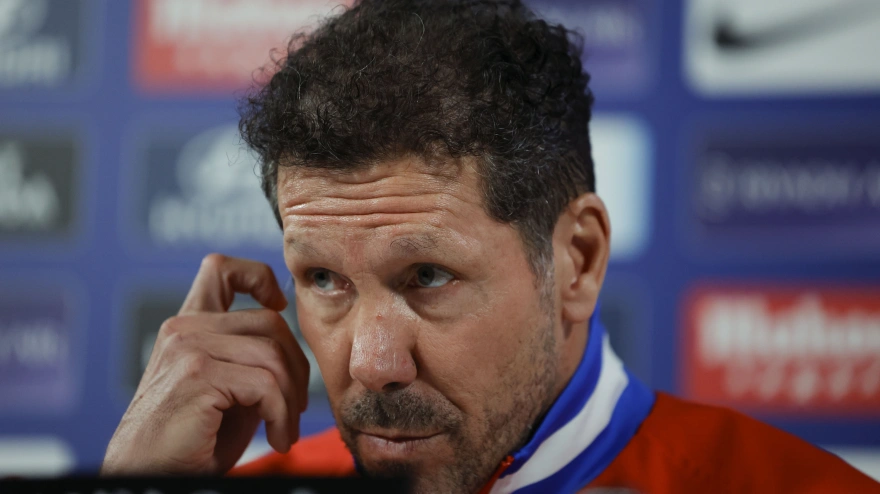 Simeone se ha enfadado este viernes en la rueda de prensa rojiblanca