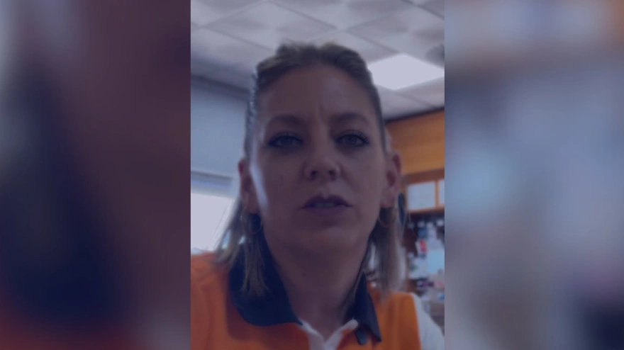 Natalia García-Camacho, gasolinera