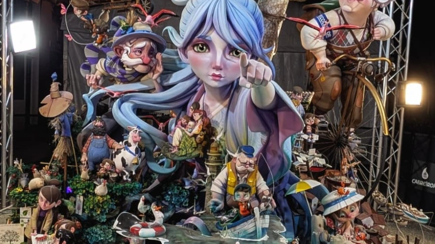 Espartero-Gran Via Ramón y Cajal, mejor Falla Infantil Sección Especial