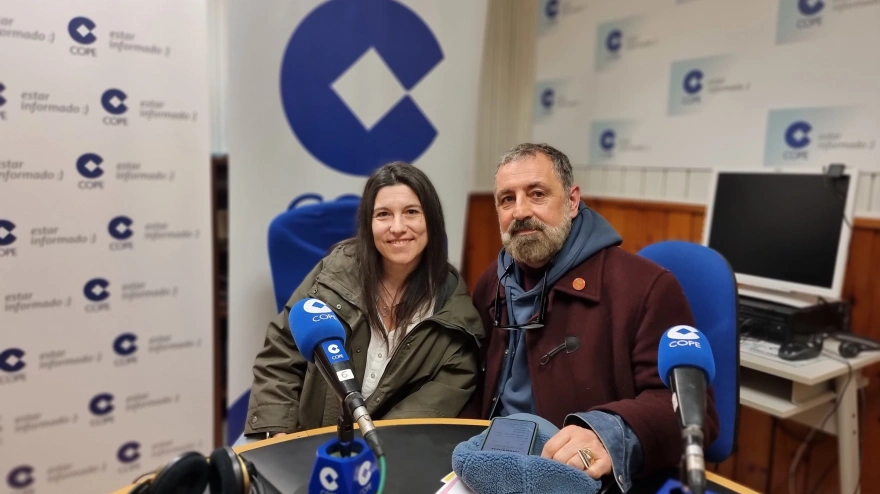 Andrea Fernández y Antonio Cruz, responsables del proyecto