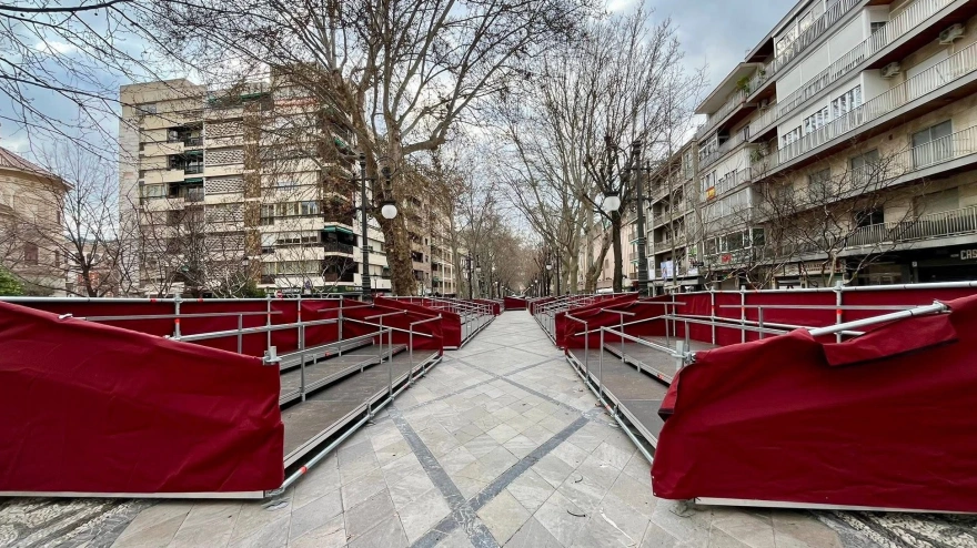 Palcos de la Carrera de la Virgen