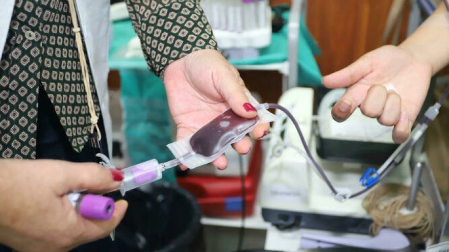(Foto de ARCHIVO)Donación de sangre.REMITIDA / HANDOUT por JUNTA DE ANDALUCÍAFotografía remitida a medios de comunicación exclusivamente para ilustrar la noticia a la que hace referencia la imagen, y citando la procedencia de la imagen en la firma06/3/2024