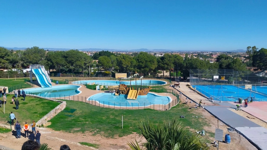 Zona lúdica del parque