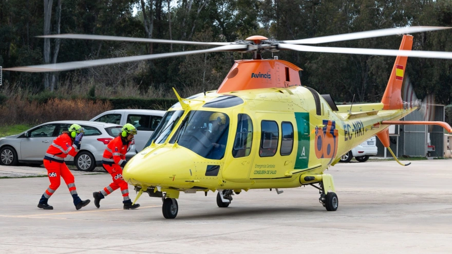 Helicóptero sanitario de 061