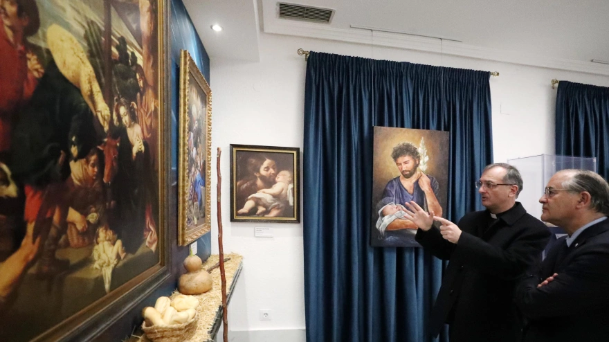 El alcalde visita el Santuario de S. José en Patrocinio