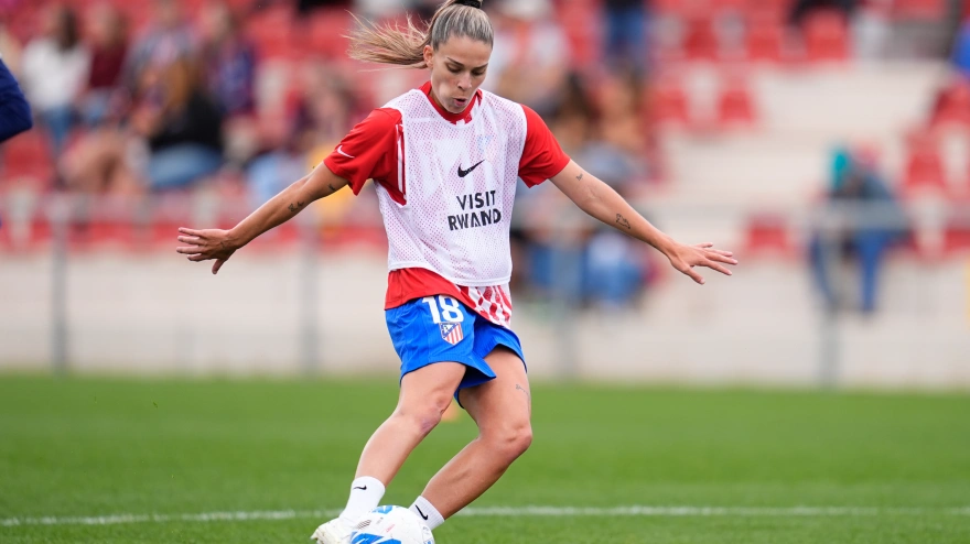 La futbolista del Atlético de Madrid Gio Garbelini