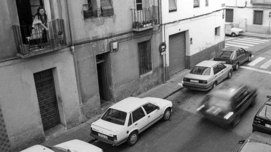 Una panorámica de la calle Navas de Tolosa, número 43, residencia del empresario zaragozano Publio Cordón, secuestrado por los GRAPO