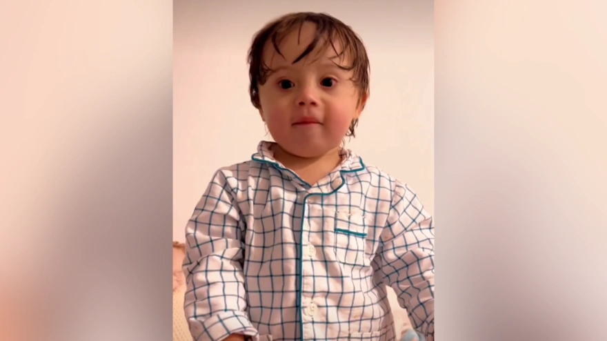 Captura de pantalla de Juanito, hijo de José, con síndrome de Down