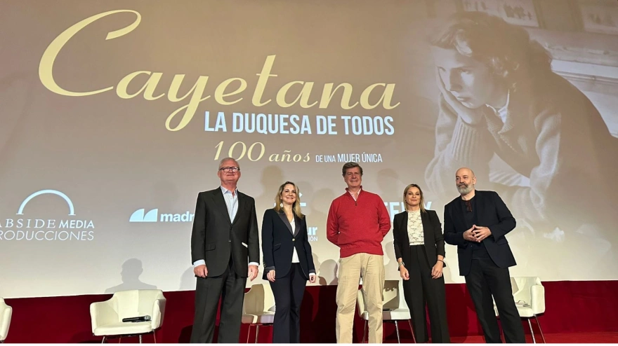 Cayetana, la duquesa de todos. Rueda de prensa OK