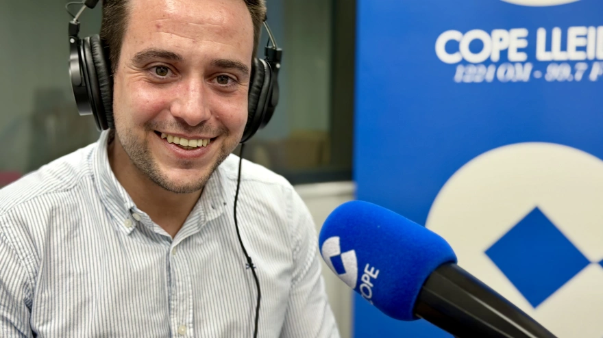 Enric Gracia, CEO i Cofundador de Talentea, als estudis de COPE Lleida