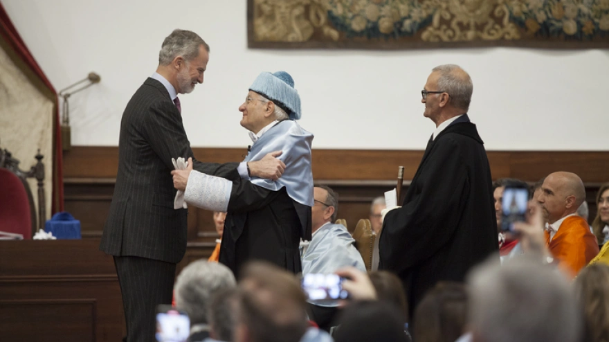 Nombramiento de Doctor Honoris causa a Sergio Mattarella por la Universidad de Salamanca