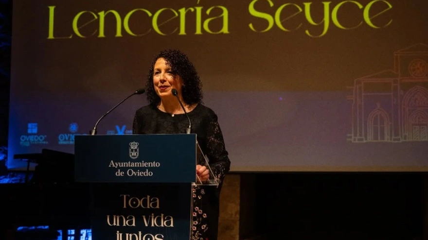 María Jesús Cervero, propietaria de Lencería Sayce
