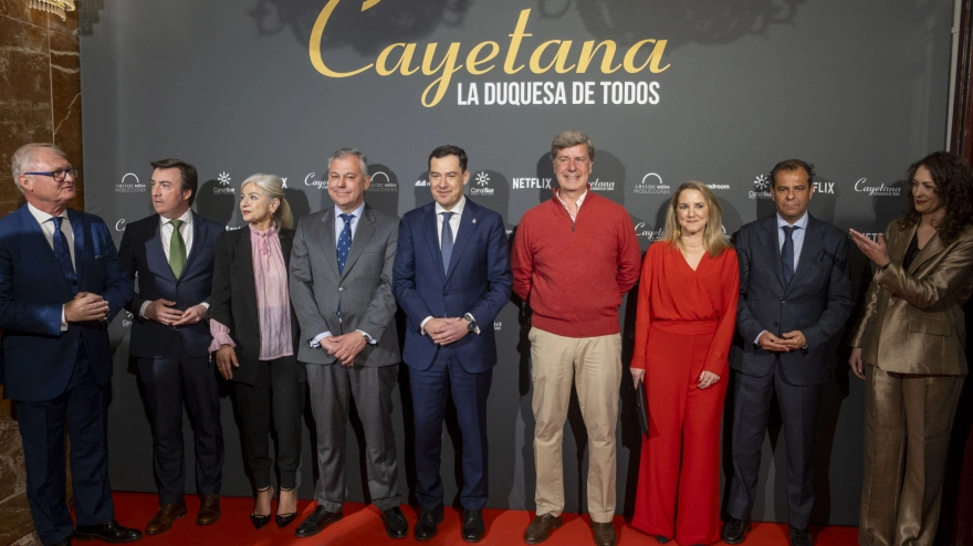 El estreno del documental "Cayetana, la duquesa de todos" en el Teatro Cine Cervantes