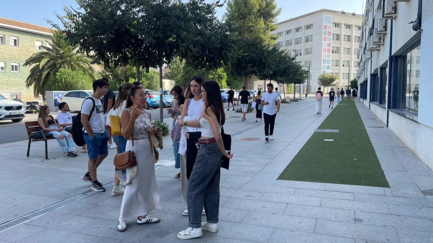 Estudiantes de la Universidad de Granada