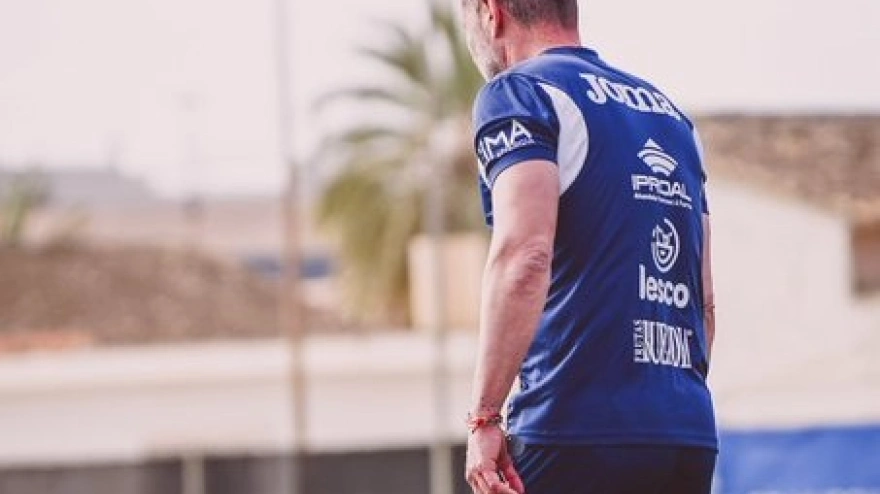 Curro Torres durante la sesión de entrenamiento de este viernes