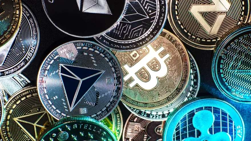 Fichas y monedas de criptomonedas